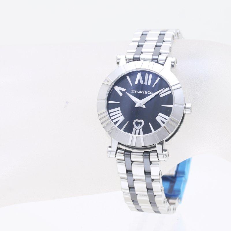 点検済】ティファニーアトラスSS×セラミックレディースクオーツ