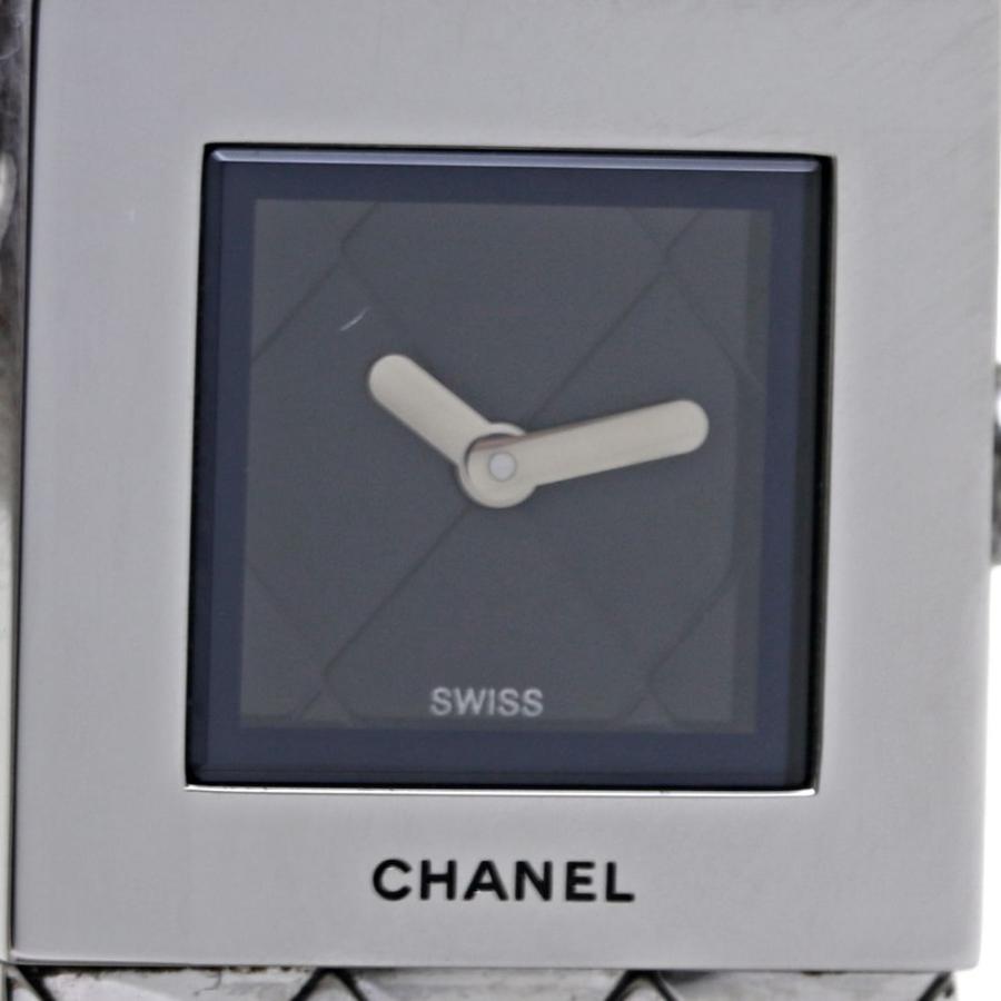 CHANEL シャネル マトラッセ H0009【電池交換済】ステンレススチール レディース/130094【中古】【腕時計】｜phasemidoriya78｜04