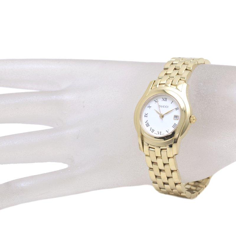 【電池交換済】GUCCI グッチ 5400L 腕時計 ゴールド レディース SS GUCCI（グッチ） Gクラス 5400L【電池交換済】 ステンレススチールxGP