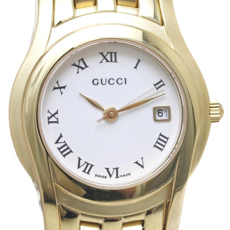 GUCCI（グッチ） Gクラス 5400L【電池交換済】 ステンレススチールxGP