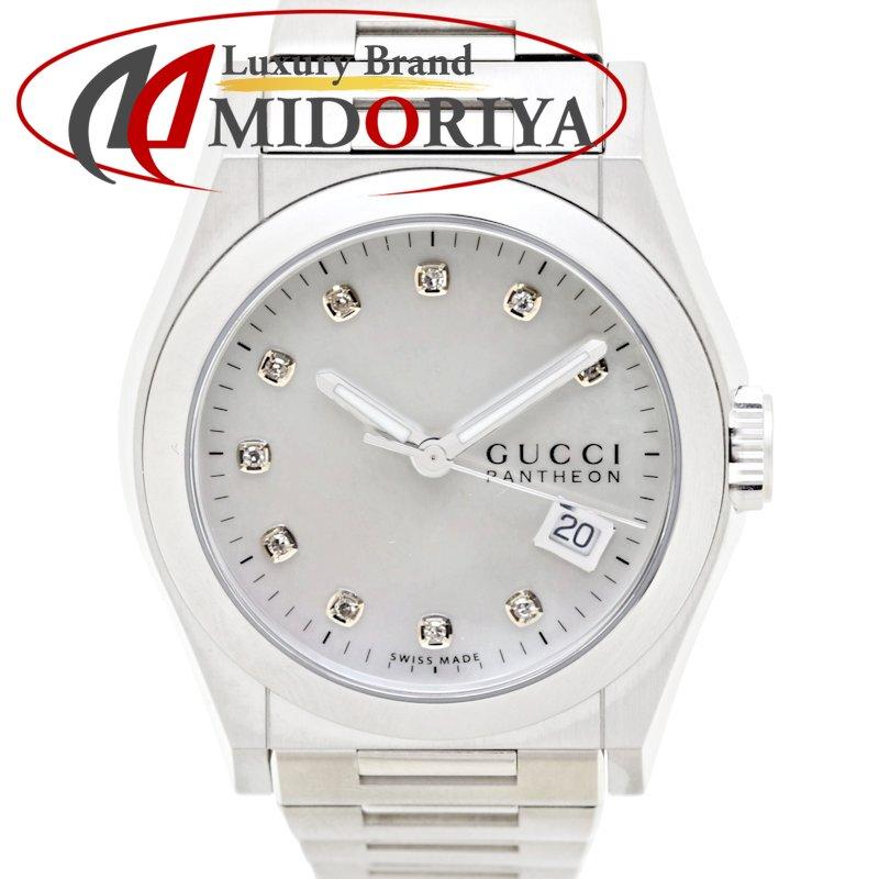 GUCCI（グッチ） パンテオン YA115403 115.4 10Pダイヤモンド ユニ 