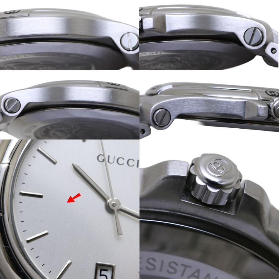 GUCCI グッチ ダブルG YA090318 9040M【電池交換済】 ステンレス 