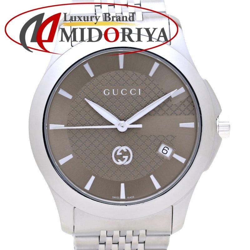 GUCCI グッチ Gタイムレス YA1264107 126.4【電池交換済】 ステンレス 