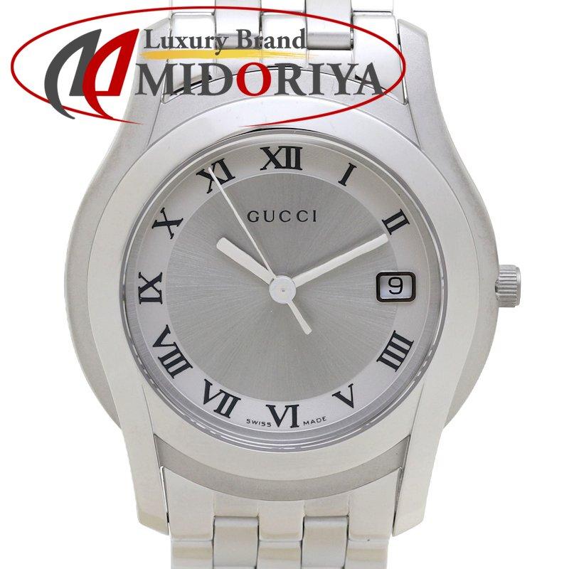 GUCCI グッチ Gクラス YA055305 5500M ステンレススチール SS メンズ 