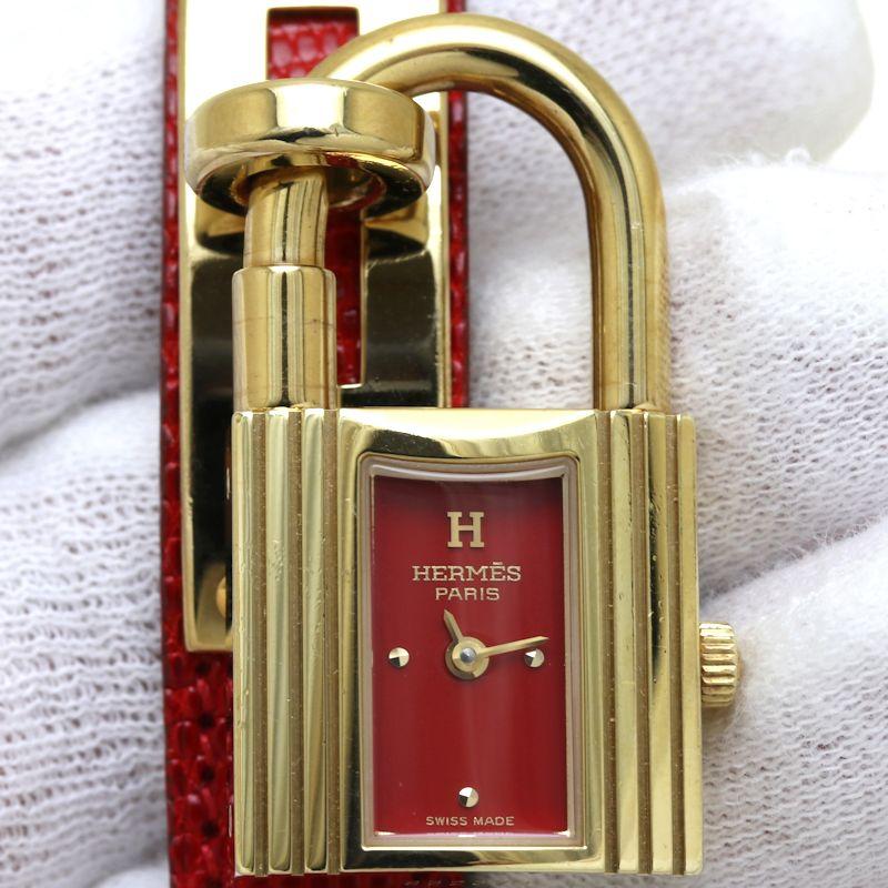 HERMES エルメス ケリーウォッチ KE1.201.571/LRV【電池交換済】 GP 