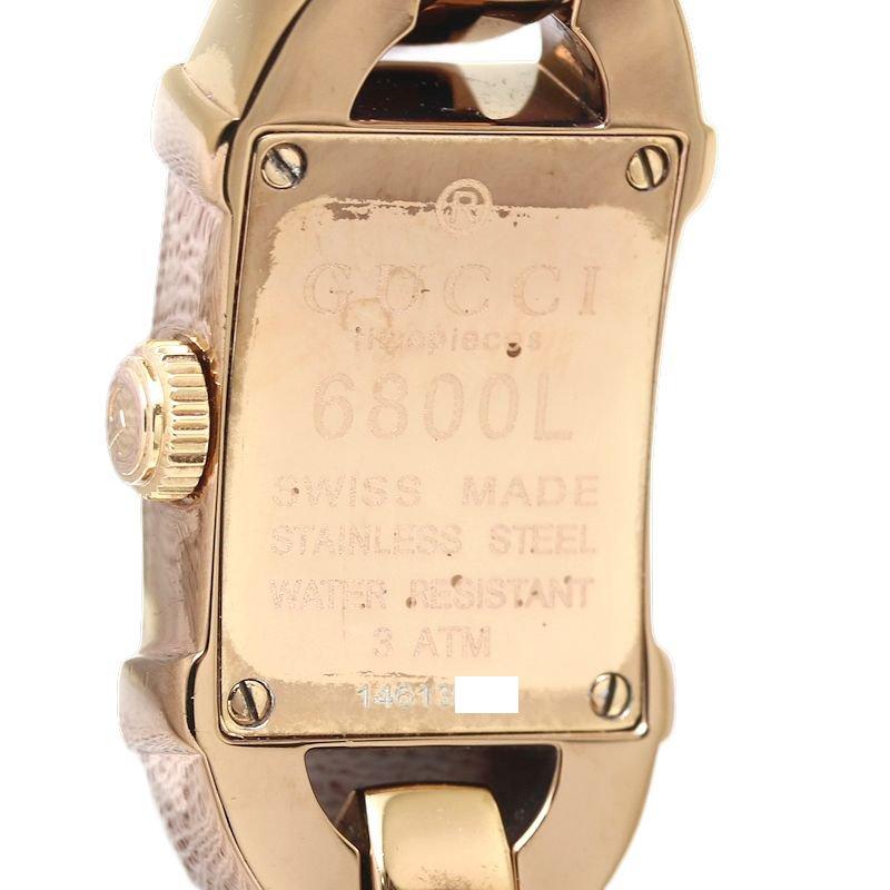 GUCCI グッチ 6800シリーズ バンブー YA068585 6800L ステンレス  