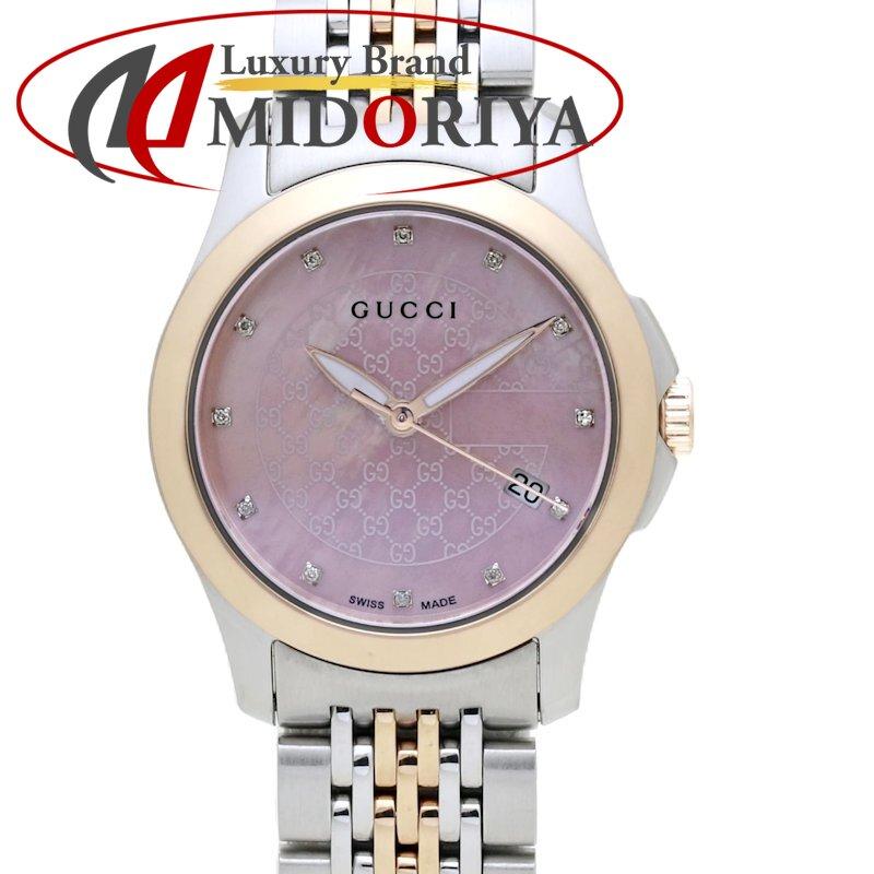 GUCCI グッチ Gタイムレス YA126538 126.5【電池交換済/2021年購入 