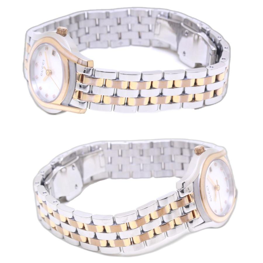 GUCCI（グッチ） Gクラス 11Pダイヤモンド YA055535 5500L【電池交換済
