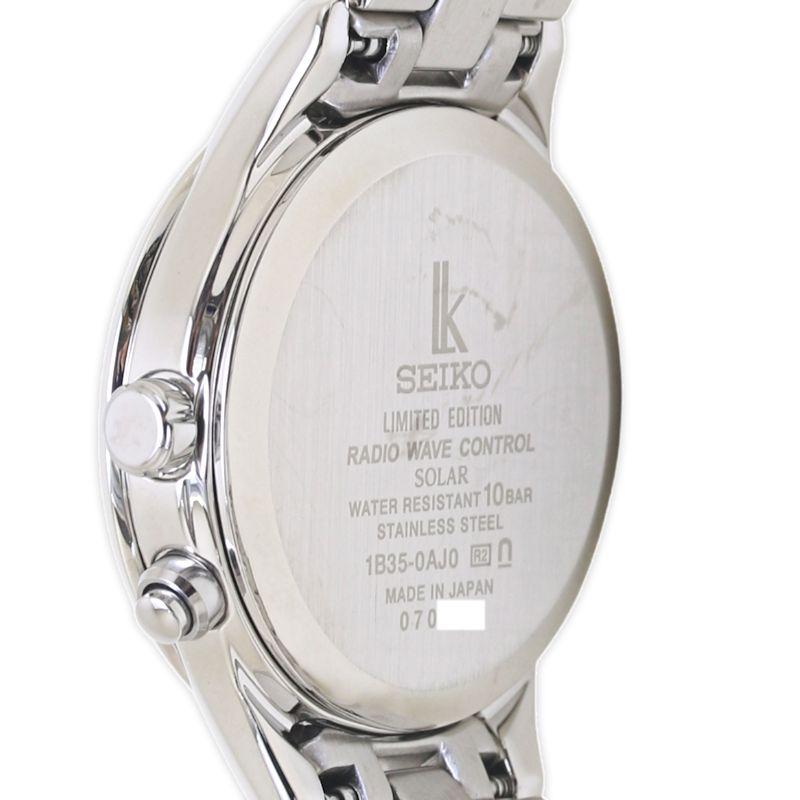 seiko 1b35-0aj0エターナルブルー 1Pダイヤ 稼働 【公式通販】