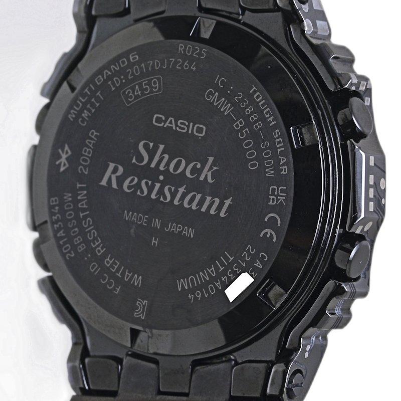 CASIO カシオ Gショック フルメタル GMW-B5000TCC-1JR【中古】 腕時計 メンズ チタン/130435 CASIO（カシオ） Gショック フルメタル GMW-B5000TCC-1JR【中古