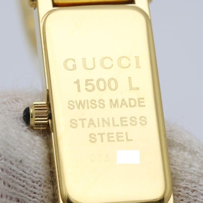 GUCCI（グッチ） バングルウォッチ 1500L【中古】 腕時計 レディース