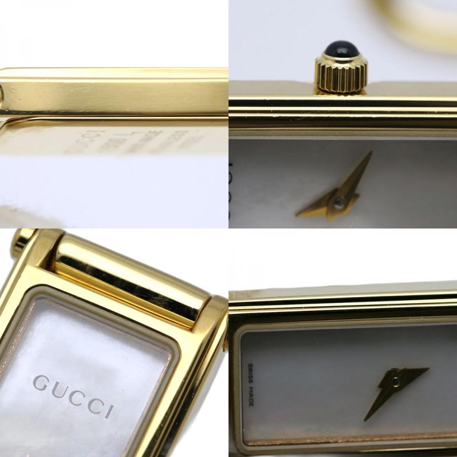 【良品・電池新品】GUCCI 1500L ゴールド バングルウォッチ レディース GUCCI（グッチ） バングルウォッチ 1500L【中古】 腕時計 レディース