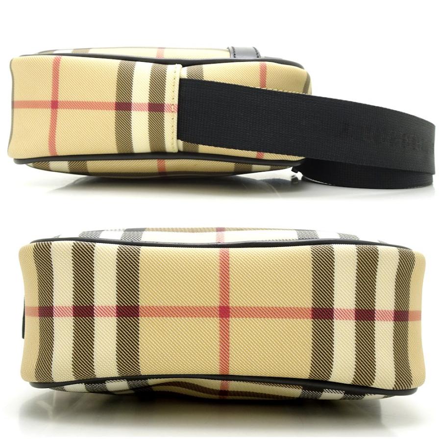 BURBERRY（バーバリー） ショルダーバッグ 斜め掛け PVC×レザー ノバ