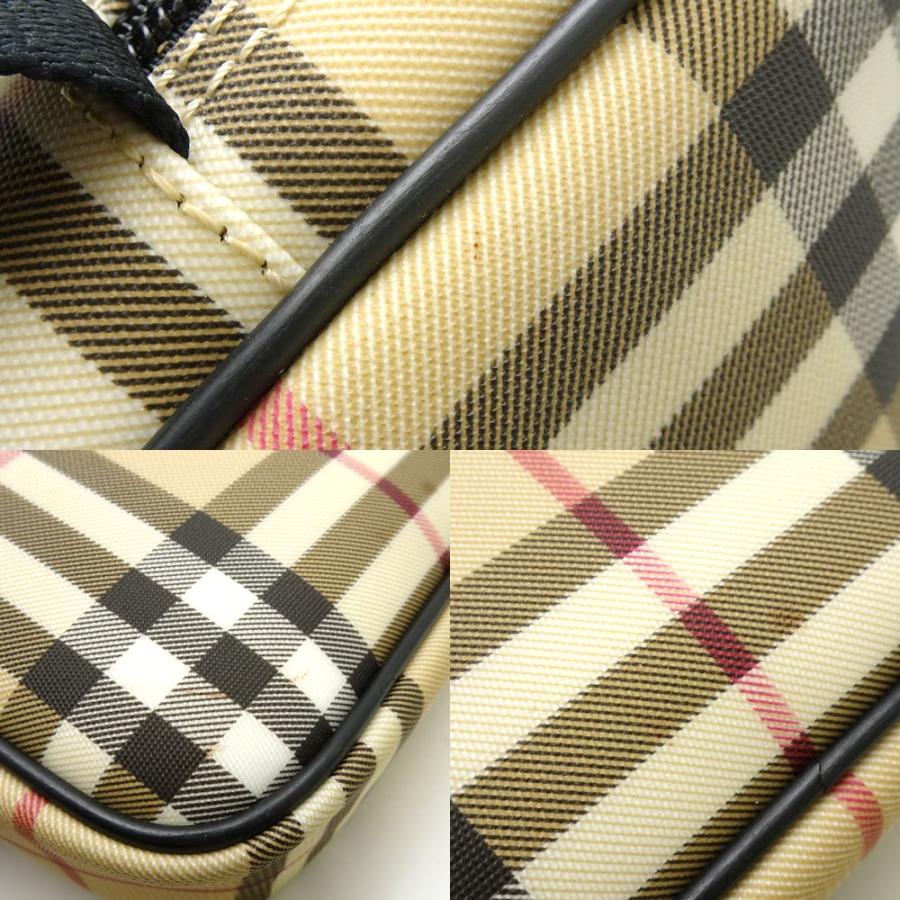 BURBERRY（バーバリー） ショルダーバッグ 斜め掛け PVC×レザー ノバ