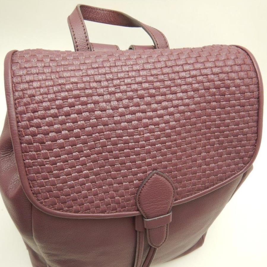 COLE HAAN コールハーン U04294 リュックサック レザー ボルドー系  