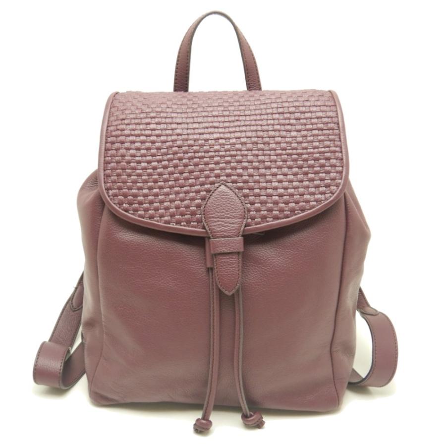 COLE HAAN コールハーン U04294 リュックサック レザー ボルドー系  