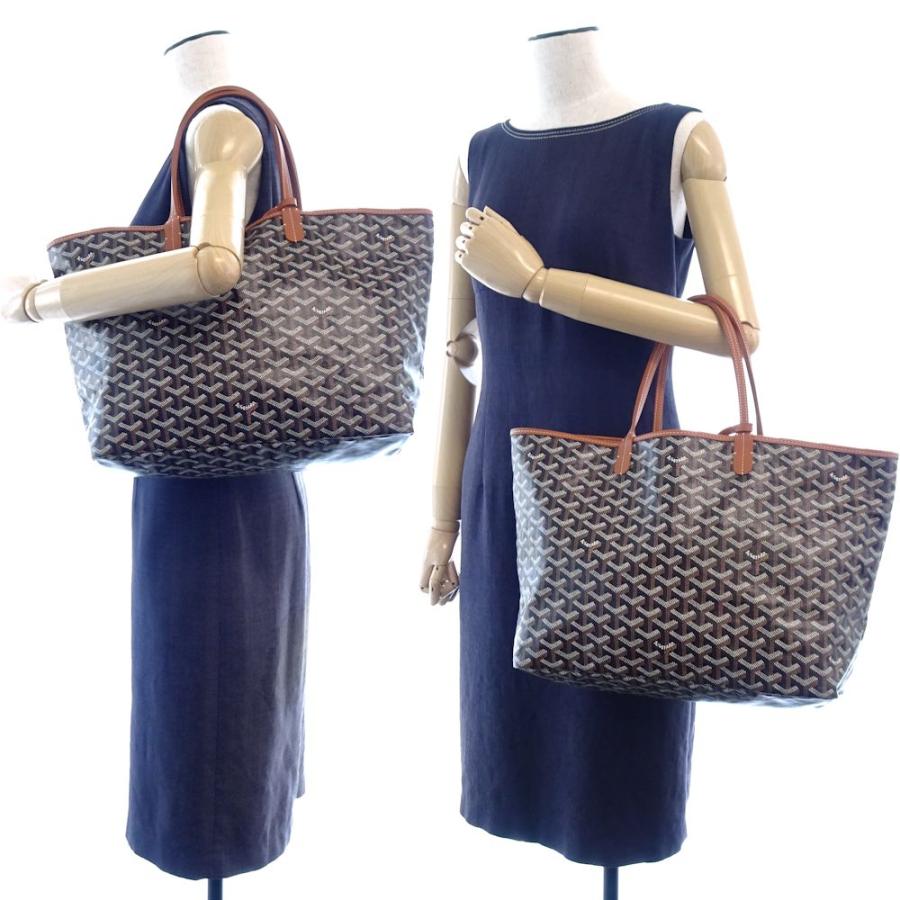 GOYARD ゴヤール AMALOUISPM03 サンルイPM PVC×レザー ブラック  