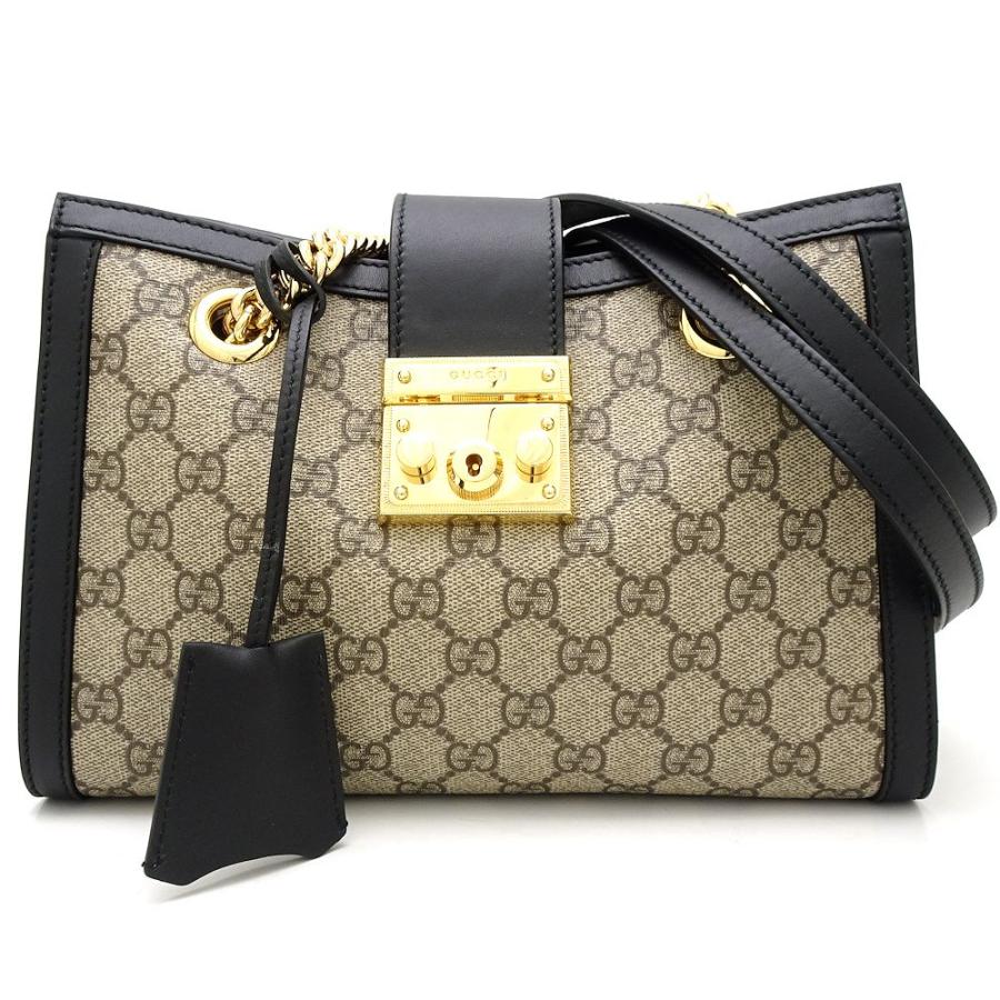 断*う様 GUCCI グッチ パドロック GGスモール ショルダーバッグ チェー