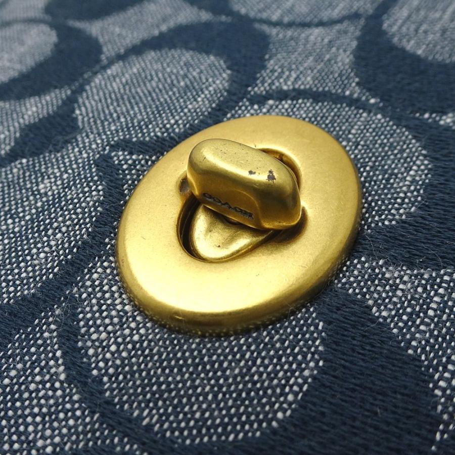 COACH キャンバスショルダーバッグ グレー/ネイビー 楽天市場】【バッグ】COACH コーチ シグネチャー ハンドバッグ