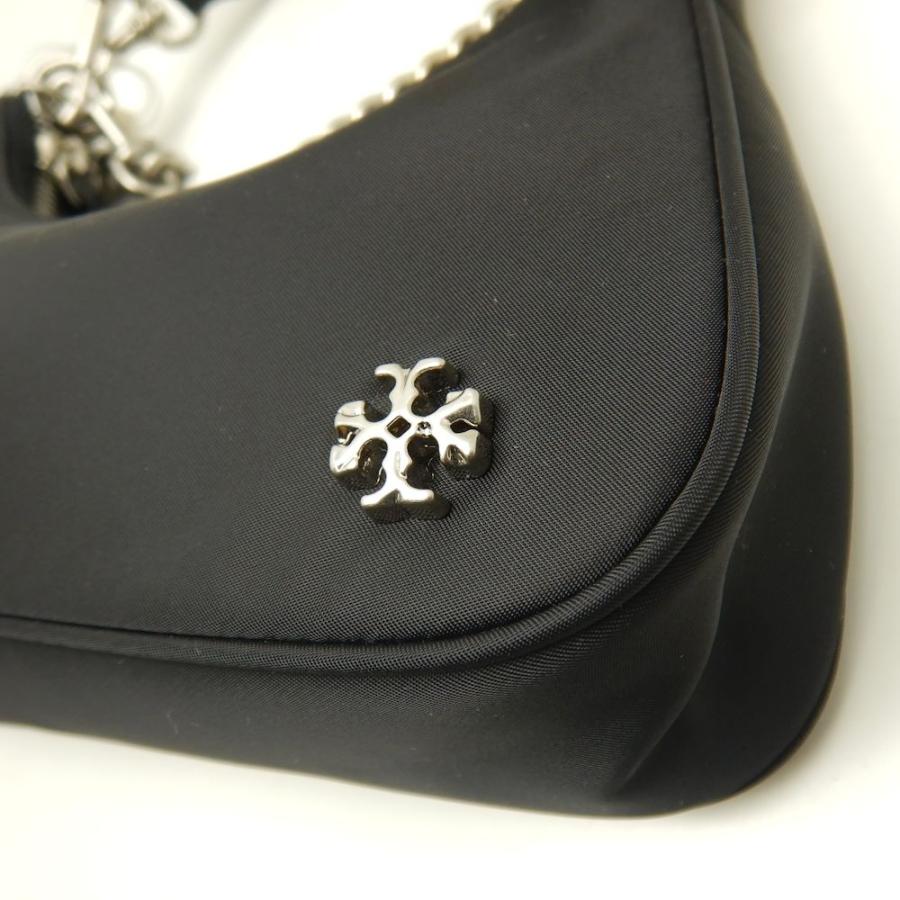 トリーバーチ Tory Burch マーサーナイロンスモール 88885 斜め掛けショルダーバッグ ナイロン ブラック / 151536 ☆未使用 TORY BURCH（トリーバーチ） マーサーナイロンスモール 88885 斜め掛け