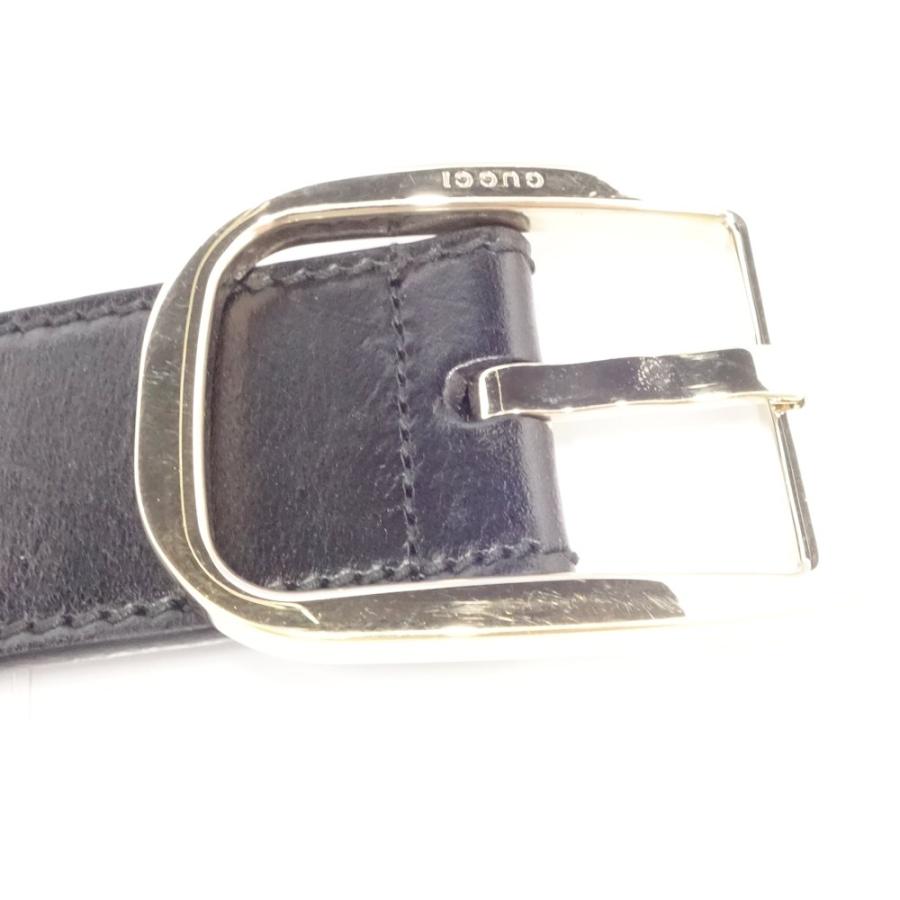GUCCI グッチ 162934 ベルト 85・34 レザー ブラック/180222【中古】 GUCCI（グッチ） 162934 ベルト 85・34 レザー ブラック/180222【中古