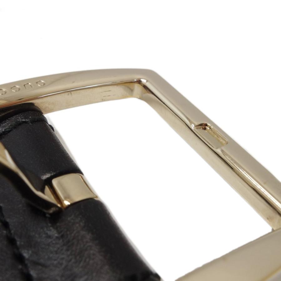 GUCCI グッチ 162934 ベルト 85・34 レザー ブラック/180222【中古】 GUCCI（グッチ） 162934 ベルト 85・34 レザー ブラック/180222【中古