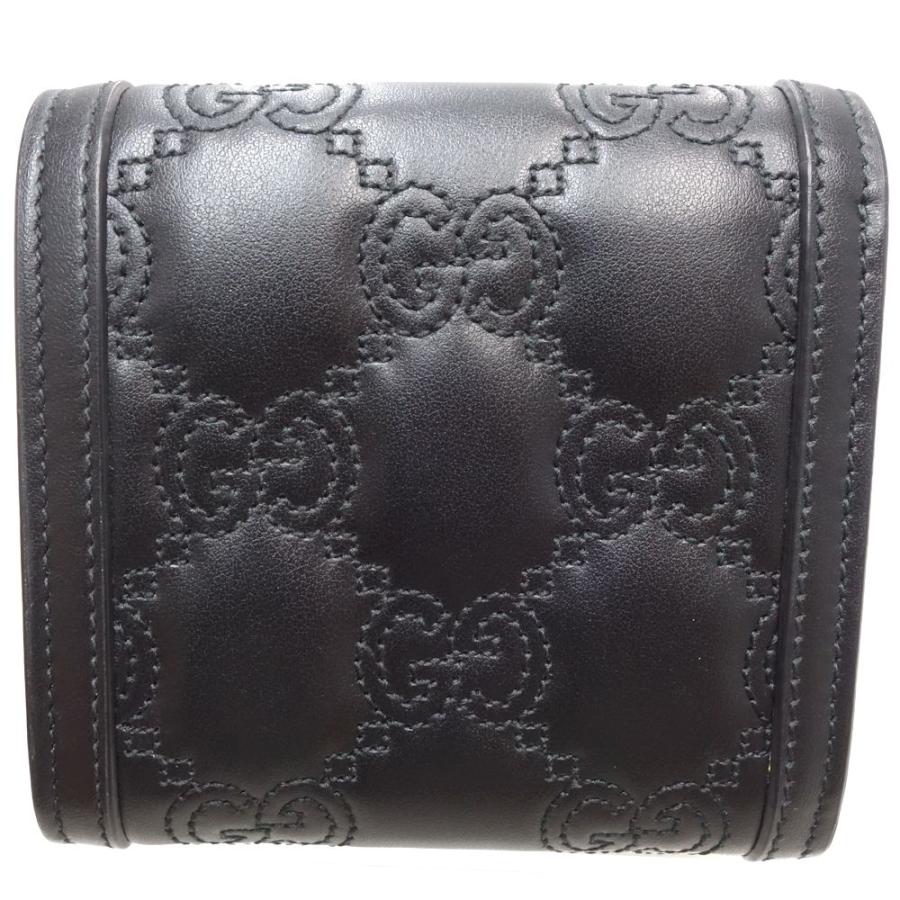GUCCI（グッチ） カードケースウォレット 723799 二つ折り財布 レザー