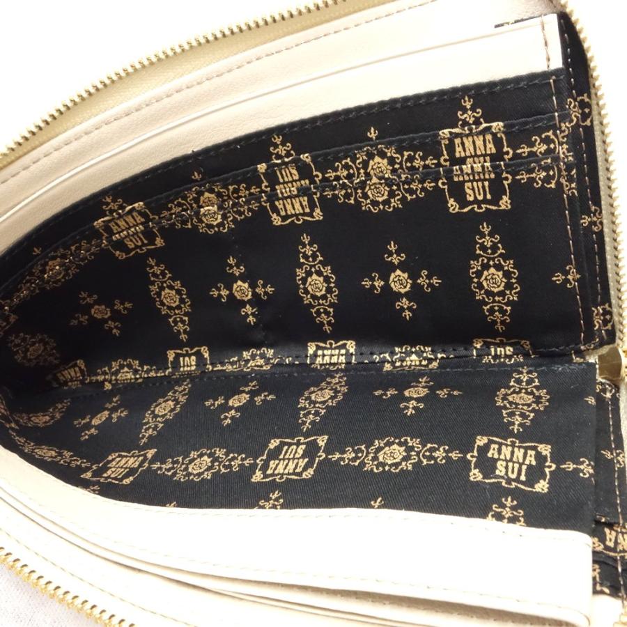 ANNA SUI アナスイ L字ファスナーロングウォレット ウサギ