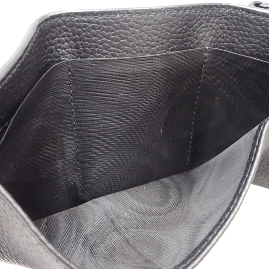 GUCCI グッチ ホースビット コンパクトウォレット 745988 三つ折り財布 カーフ  ブラック/180281【中古】 GUCCI（グッチ） ホースビット コンパクトウォレット 745988 三つ折り