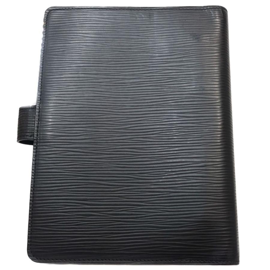 LOUIS VUITTON アジェンダ エピ黒　スケジュール帳カバー LOUIS VUITTON（ルイ・ヴィトン） エピ 手帳カバー アジェンダMM