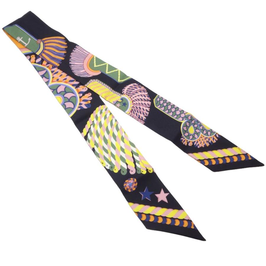 HERMES（エルメス） スカーフ ツイリー エポレットドゥガラ EPAULETTES