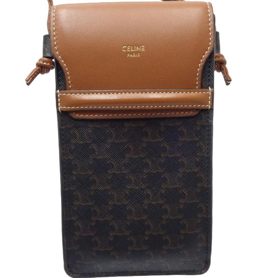 CELINE（セリーヌ） フォンショルダー スマホケース トリオンフ