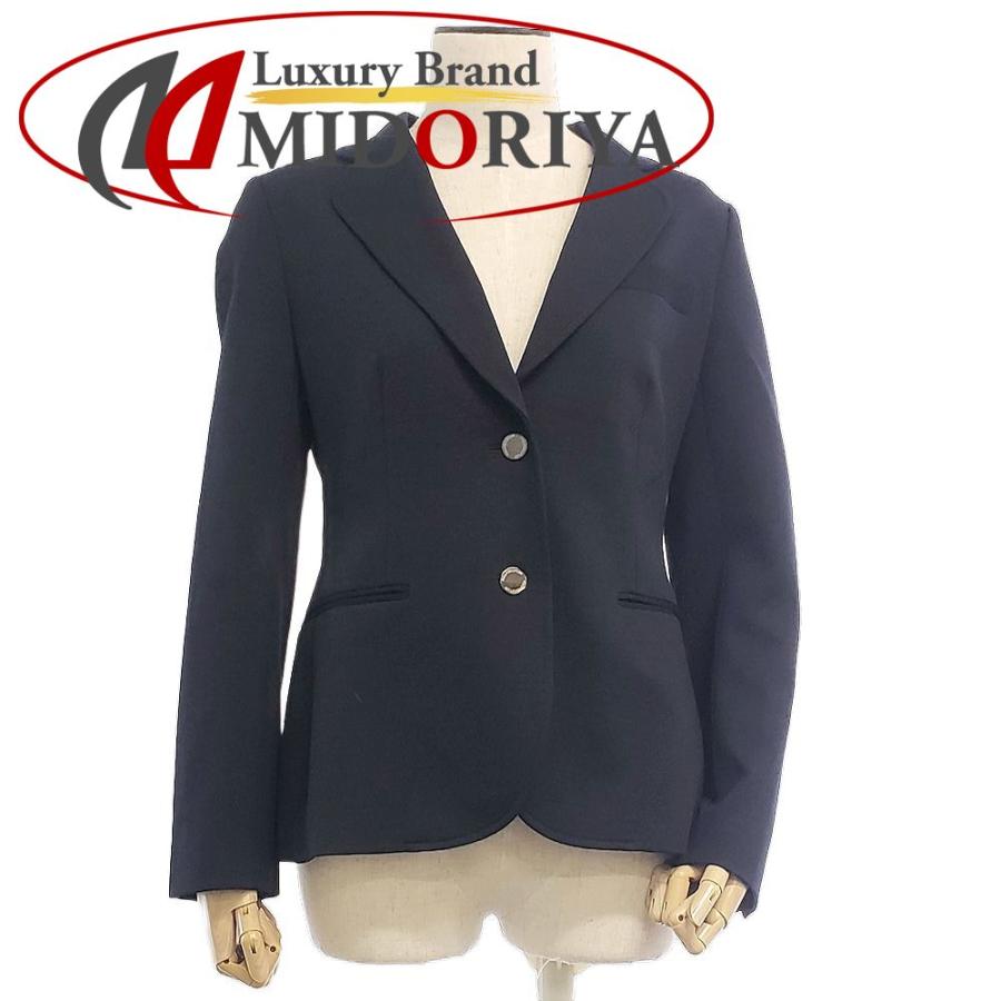Aquascutum アクアスキュータム テーラードジャケット サイズ8 毛x 