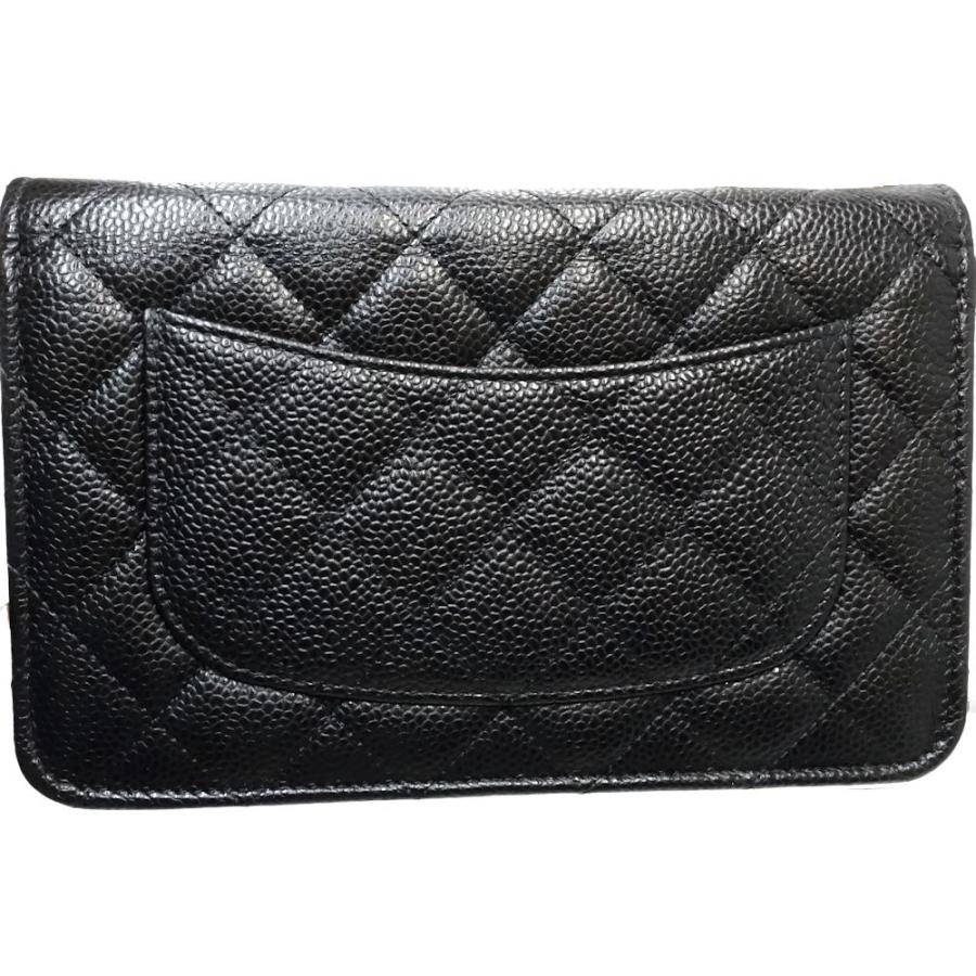 CHANEL シャネル ウォレットチェーン タイムレスクラシック マトラッセ  