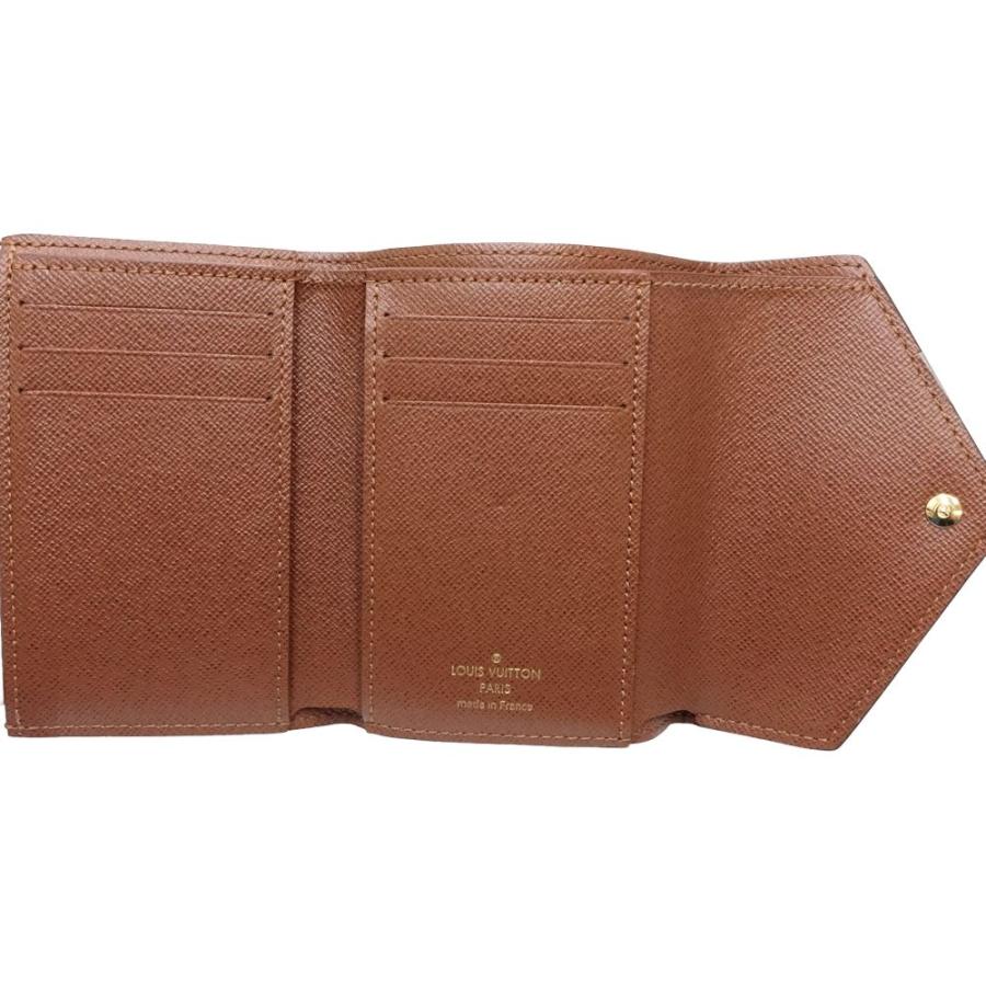 LOUIS VUITTON ルイヴィトン モノグラム 三つ折り財布 M62472 ポルトフォイユ ヴィクトリーヌ ブラウン/181072【中古】 LOUIS VUITTON ルイヴィトン モノグラム ポルトフォイユ・ヴィクトリー
