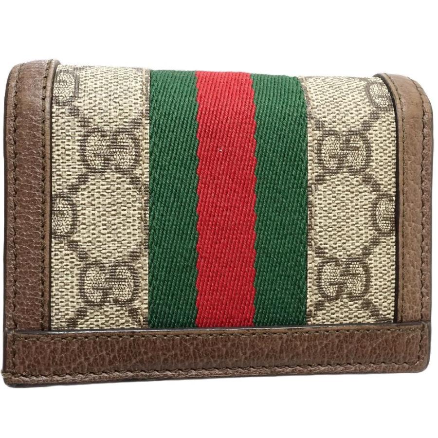 GUCCI グッチ 二つ折り財布 コンパクトウォレット オフィディア 523155  