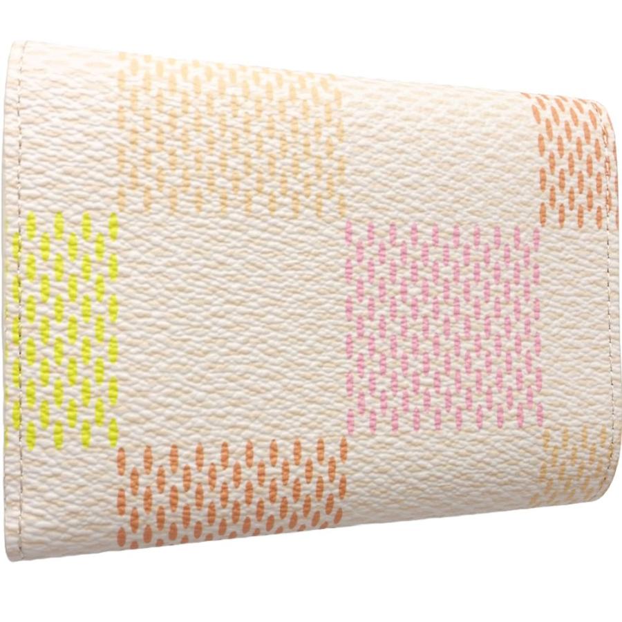 ルイヴィトン LOUIS VUITTON ポルトフォイユ・ヴィクトリーヌ ダミエ リシャス ペッシュ　N40638 ホック開閉式三つ折り財布 ポルトフォイユ・ヴィクトリーヌ ルイヴィトン LOUIS VUITTON