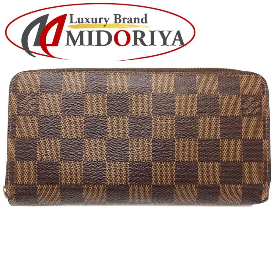 LOUIS VUITTON ルイヴィトン ダミエ 長財布 ジッピーウォレット N60015 