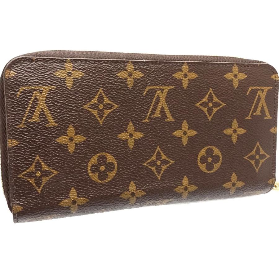 ルイ・ヴィトン 長財布 ダークブラウン LOUIS VUITTON（ルイ・ヴィトン） モノグラム 長財布 ジッピー