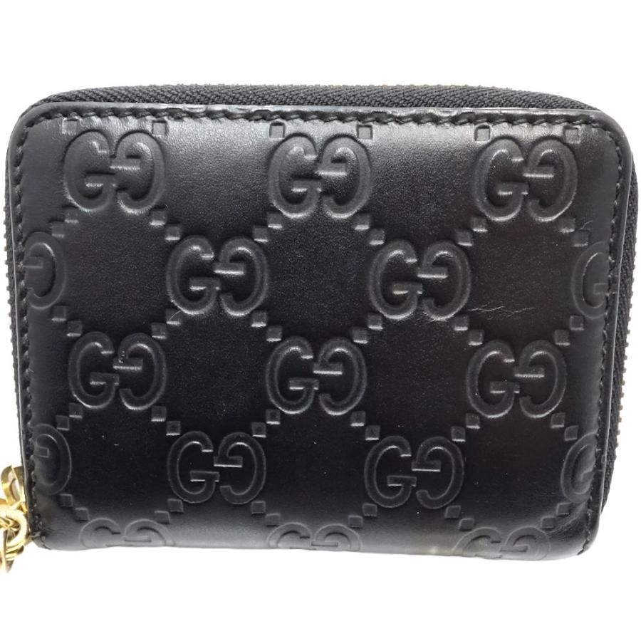 GUCCI（グッチ） カードケース グッチシマ シグネチャー 431412 レザー