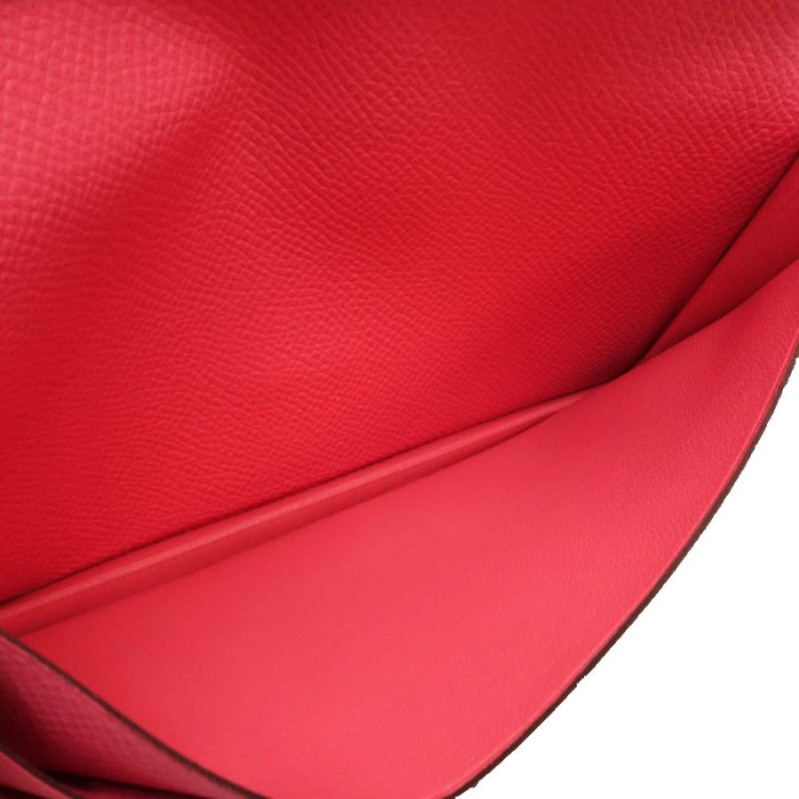 HERMES エルメス 長財布 ベアンスフレ C刻印 ヴォーエプソン ピンク/181207 ☆未使用の画像