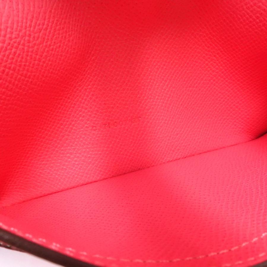HERMES エルメス 長財布 ベアンスフレ C刻印 ヴォーエプソン ピンク/181207 ☆未使用の画像