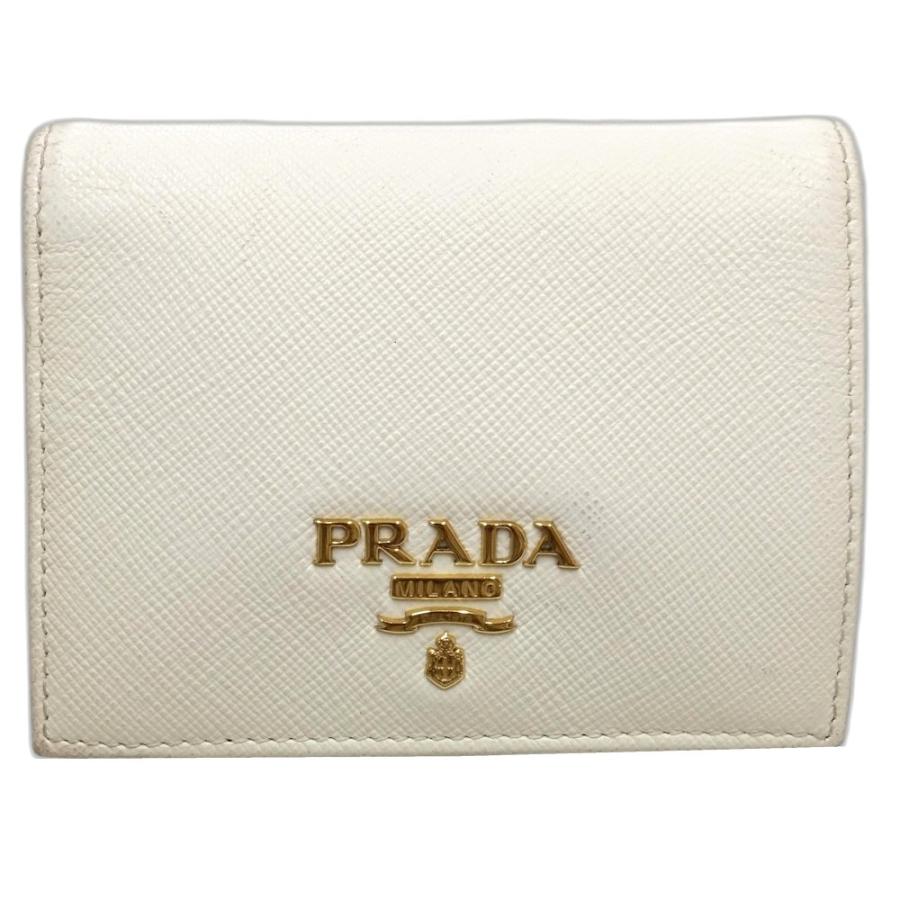 PRADA プラダ 二つ折り財布 コンパクトミニウォレット 1MV204 PRADA プラダ 二つ折り財布 コンパクトミニウォレット 1MV204