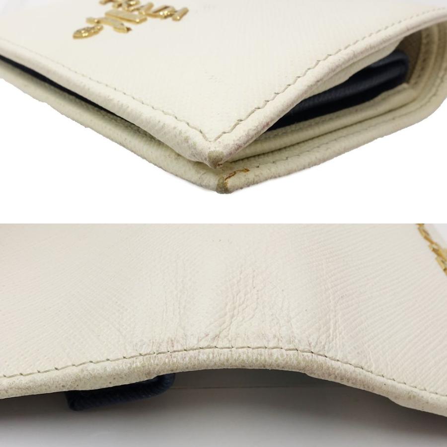 PRADA プラダ 二つ折り財布 コンパクトミニウォレット 1MV204