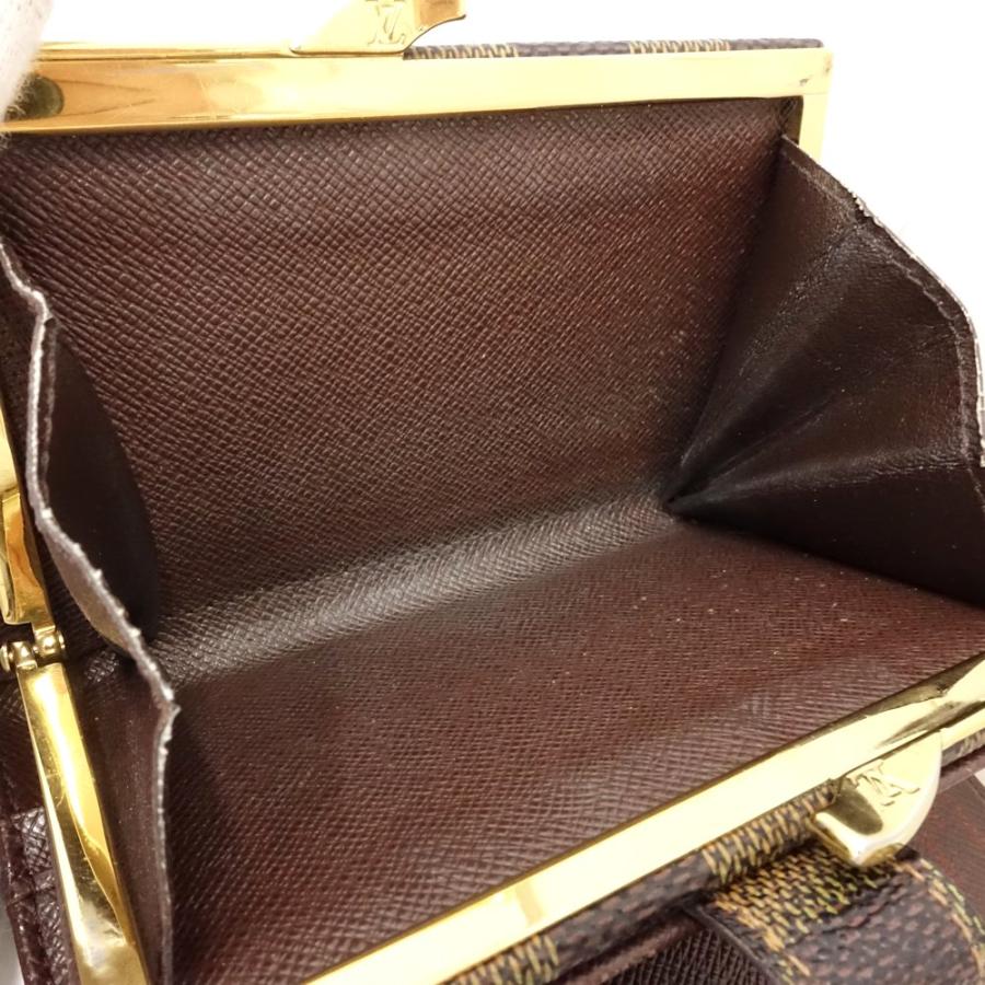 LOUIS VUITTON（ルイ・ヴィトン） ダミエ 二つ折り財布 ポルトモネ