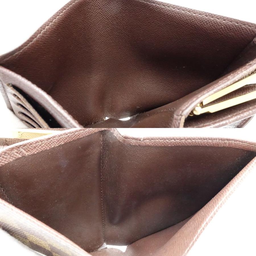 LOUIS VUITTON（ルイ・ヴィトン） ダミエ 二つ折り財布 ポルトモネ