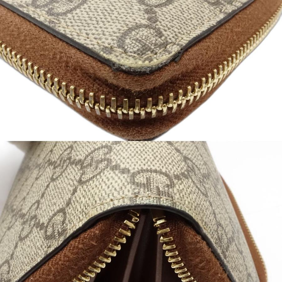 GUCCI グッチ GGスプリーム ラウンドファスナー 長財布 410102 GUCCI（グッチ） 長財布 ラウンドファスナー 410102 GGスプリーム