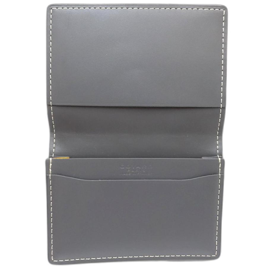 GOYARD（ゴヤール） カードケース マルゼルブ PVC グレー/181359【中古
