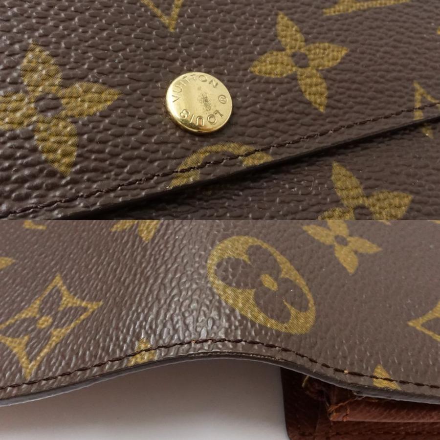 LOUIS VUITTON ルイヴィトン モノグラム 長財布 ポルトモネクレディ  