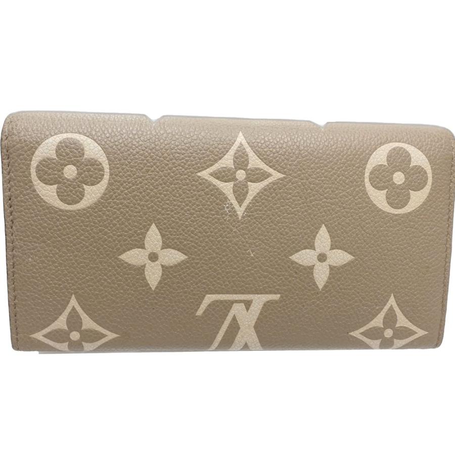 美品 ルイヴィトン モノグラム ポルトフォイユ サラ 財布 10カード 茶色 . LOUIS VUITTON（ルイ・ヴィトン） 長財布 レディース ポルトフォイユ